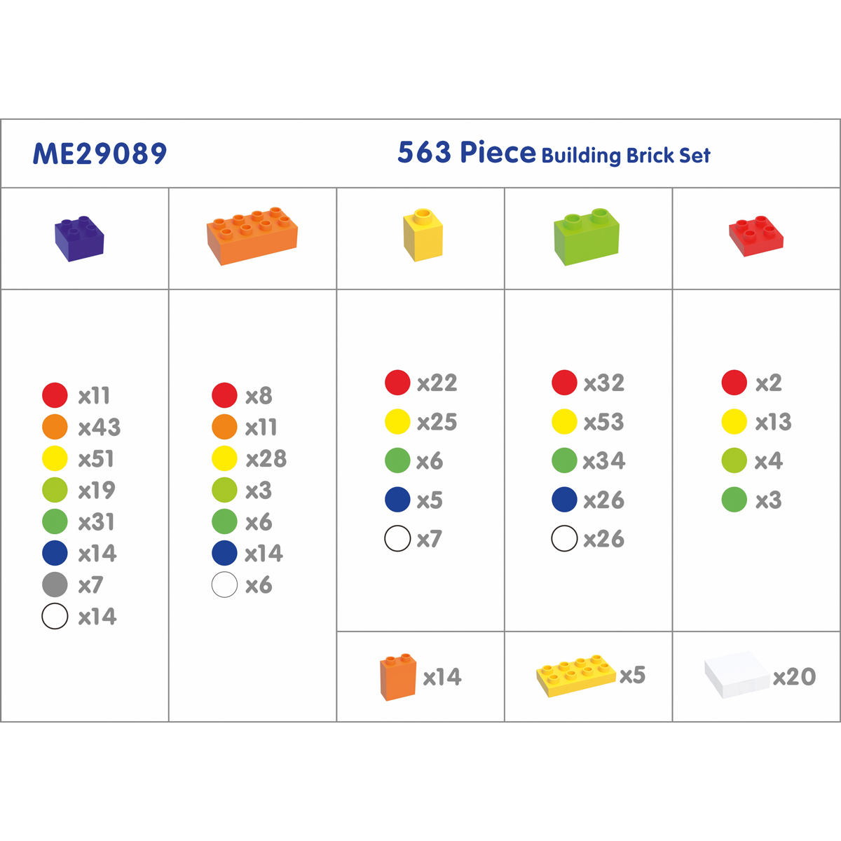 Lego, Bauklötze, Bausteine, Bunte Ziegel, 563 Stück, lego, bausteine, farbig, bausteine-set, 563 stücke