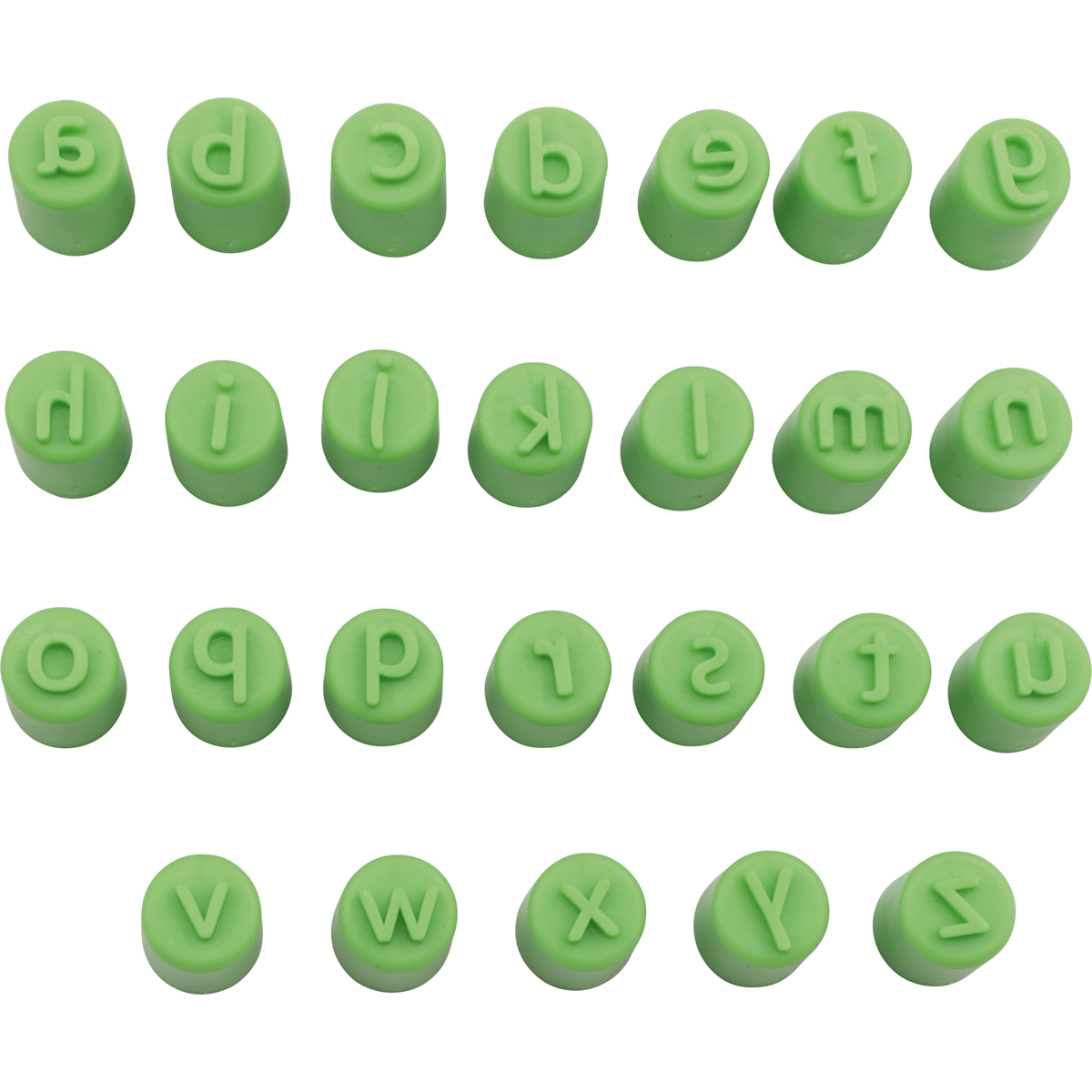 Buchstabenperlen, Grüne Perlen, Alphabet Perlen, Kunststoffperlen, Kinder Bastelset, grüner buchstaben-stempel, letter beads, grüne perlen, alphabet-stempel, kinder-bastelzubehör