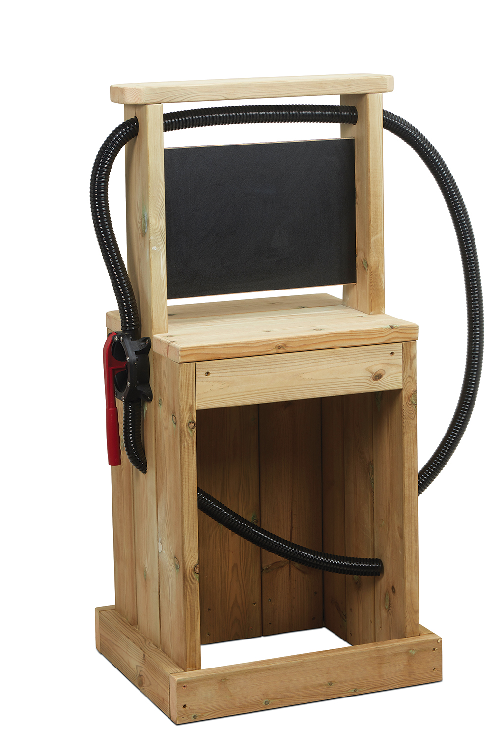 Holzständer, Schleifmaschine, Schnur/Kabel, Schwarze Platte, Holzwerkstatt, Holzwerkbank, Schraubenzubehör, Schiene, Holzrahmen, Werkbank-Setup