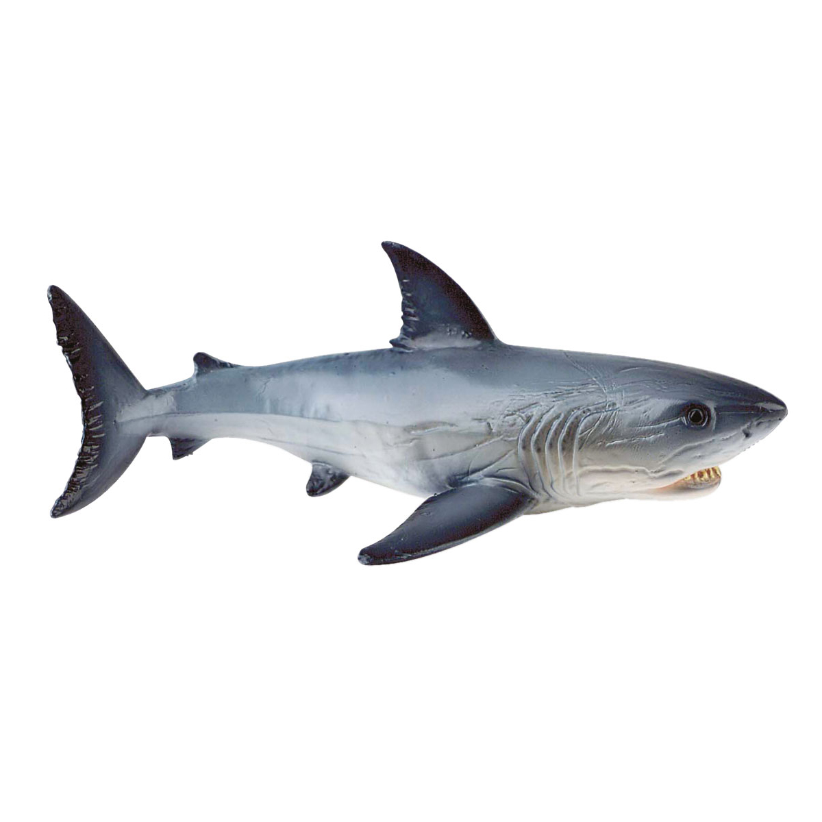 Hai, Shark, Plüsch, Silber, Anmutung, Hai, Roboter?, Spielzeug, Gummi, Silhouette