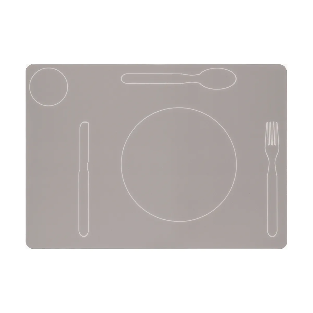 tischset, matte, silber, serviettenplatz, besteck-aufleger, Tischset, Essteller, Schneidebrett, Gabel, Platzset