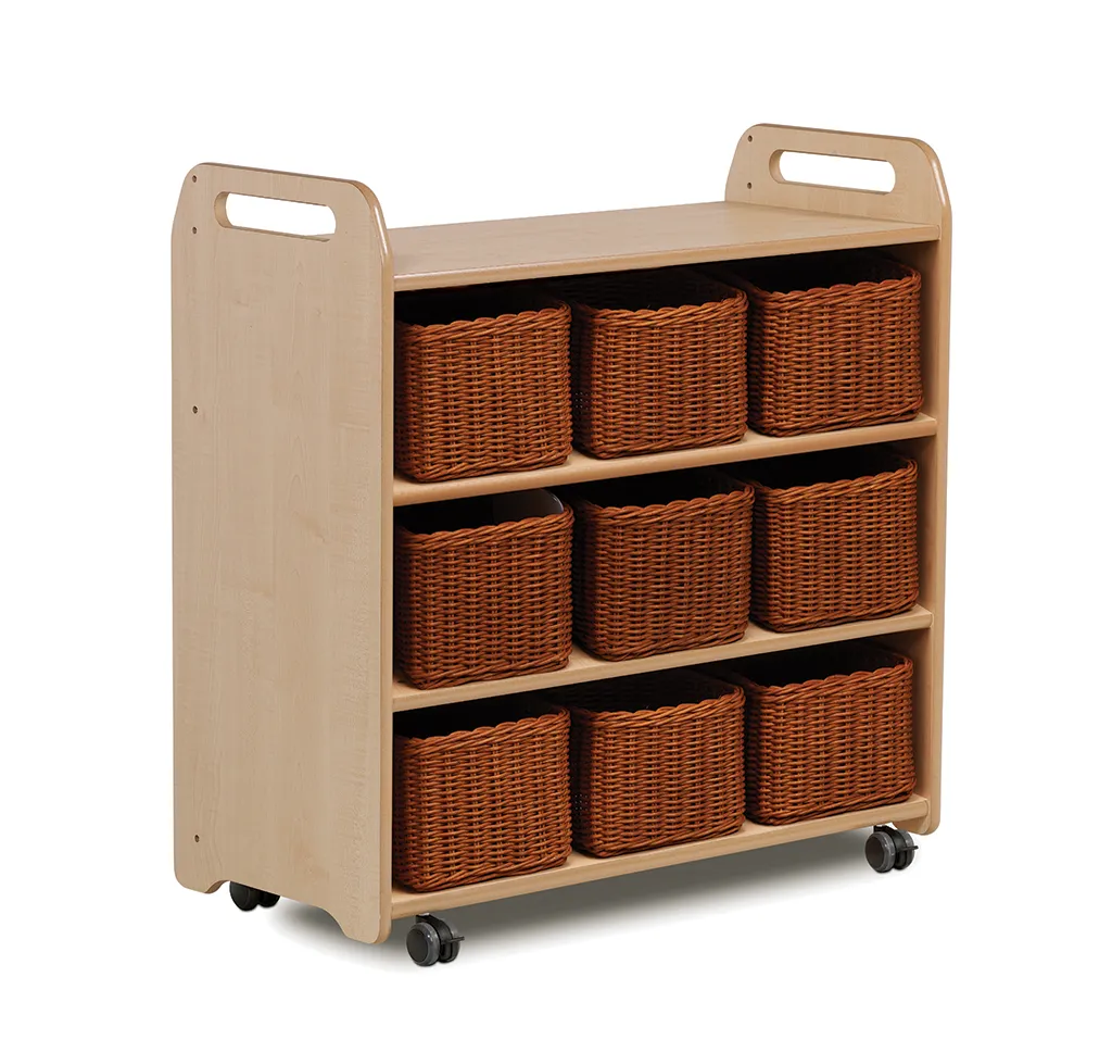 Wäscheregale, Korbregal, Holz, Rollregal, Korbensortiment, Holzregal, Wäscheregal, Aufsatz mit Körben, Korbbehälter, Rollregal, Holzregal, IKEA-ähnlich, Wäscheregaleinheit, rollen, Korb-Unterteilung