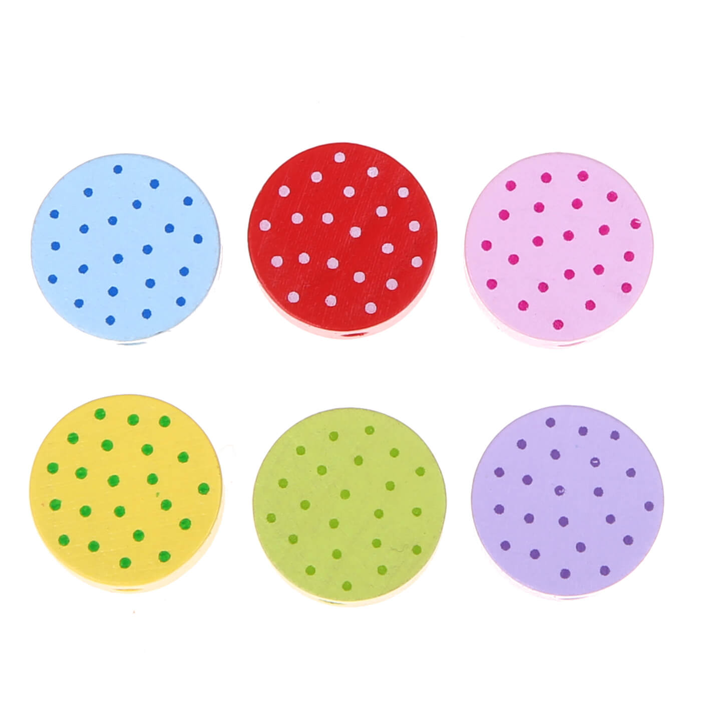 Motif bead disc dots