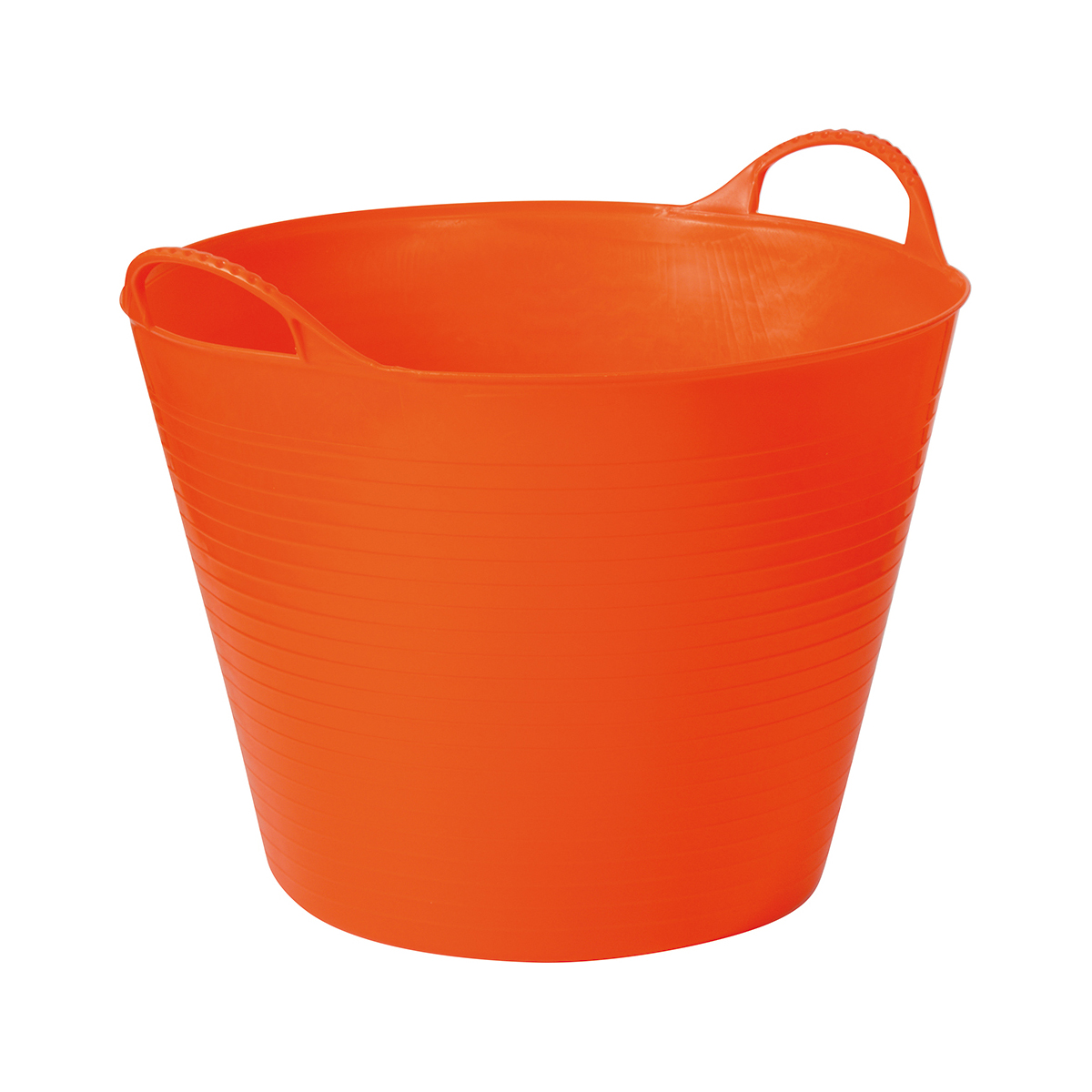Eimer, Kunststoff, orange, Beutel?, Bucket, Eimer, Bucket, orange, Kunststoff, Griffband