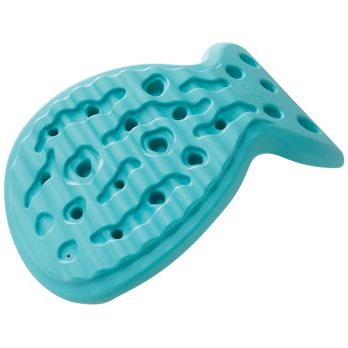 Sitzkissen, Schaumstoff, Mintgrün, Lochdesign, Gummi, fußbett, slipper, ergonomisch, Lochmuster, turquoise
