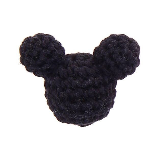 Crochet mouse black 200 in stock 
