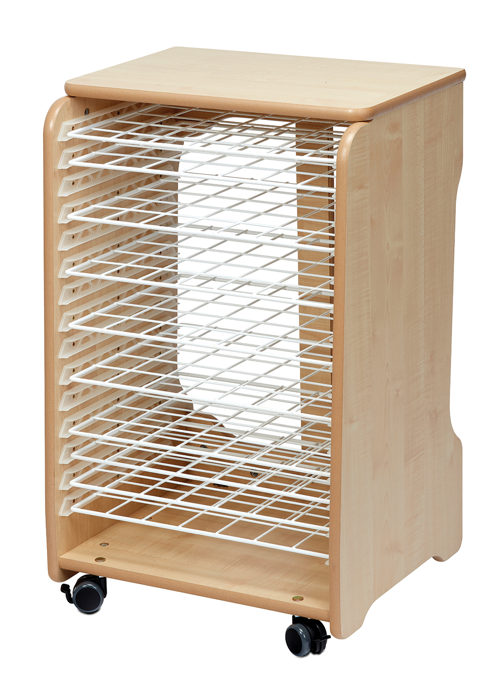 Holzkabinett, Schuhregal, rollbares Regal, weiße Drahtregale, rollen Räder, holzschrank, rollwagen, ausziehgitter, schuhregal, rollenunterlage