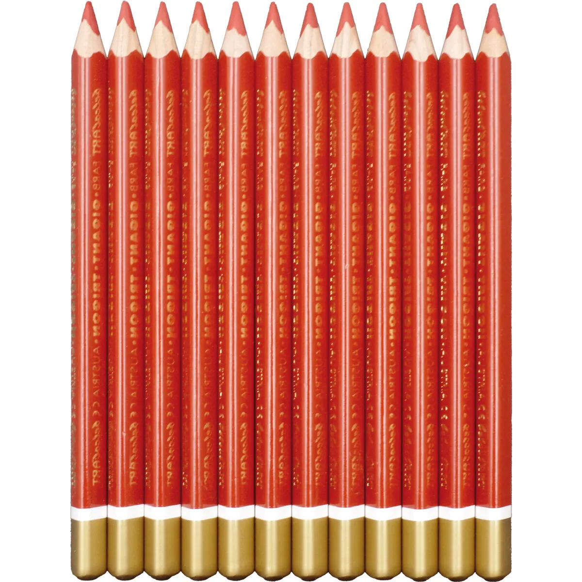 Bleistifte, Roter Bleistift, HB-Bleistift?, Holzbleistift, Kunststofftip, Bleistifte, Rote Bleistifte, Holzbleistifte, Goldkappen, Mini-Set