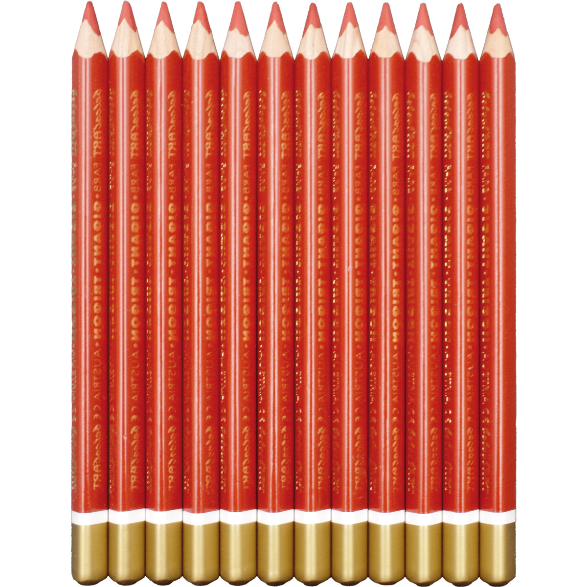 Bleistifte, Roter Bleistift, HB-Bleistift?, Holzbleistift, Kunststofftip, Bleistifte, Rote Bleistifte, Holzbleistifte, Goldkappen, Mini-Set
