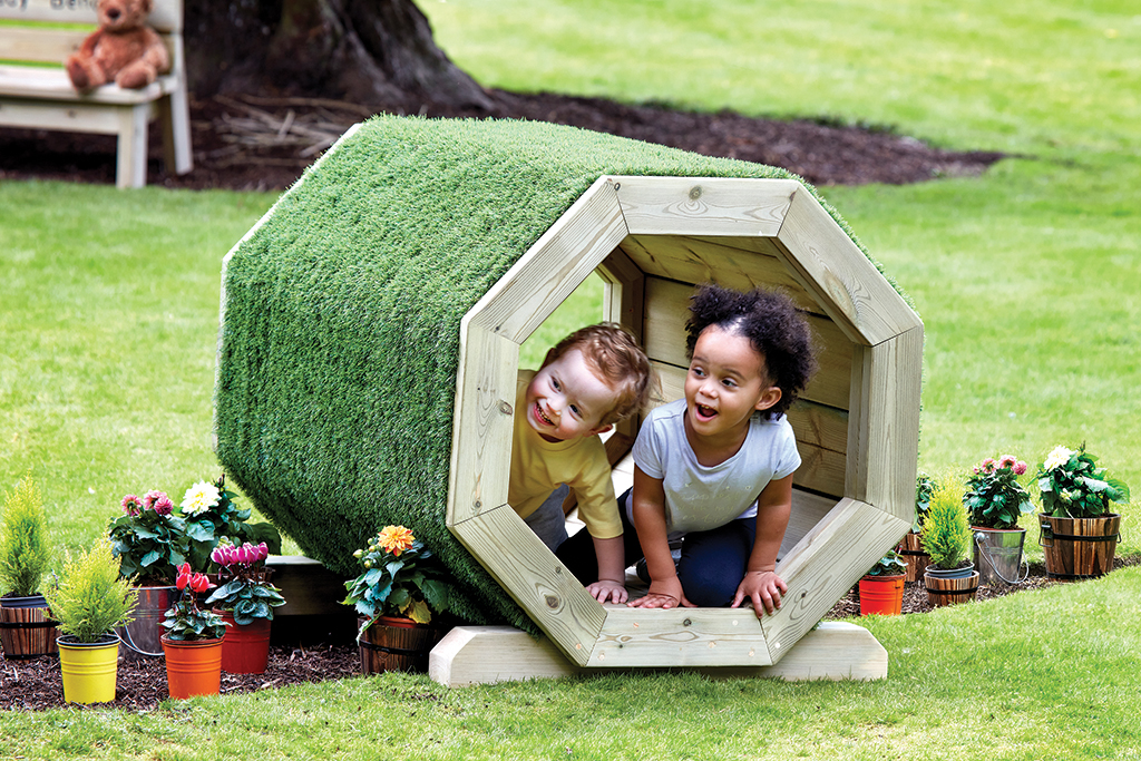 Spielhaus, Garten, Kinder, Tunnel, Kunstgraste, Spielhaus, Tunnel, Rasen, Kinder, Holz