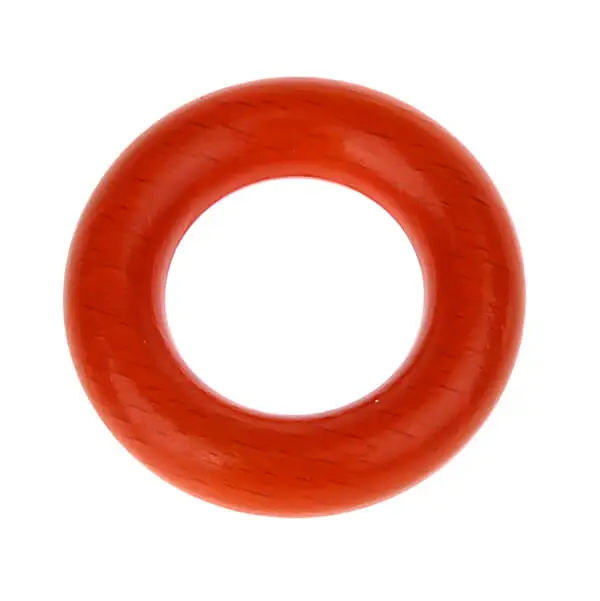 Holzring / Greifling mini - 36mm orange 1398 auf Lager
