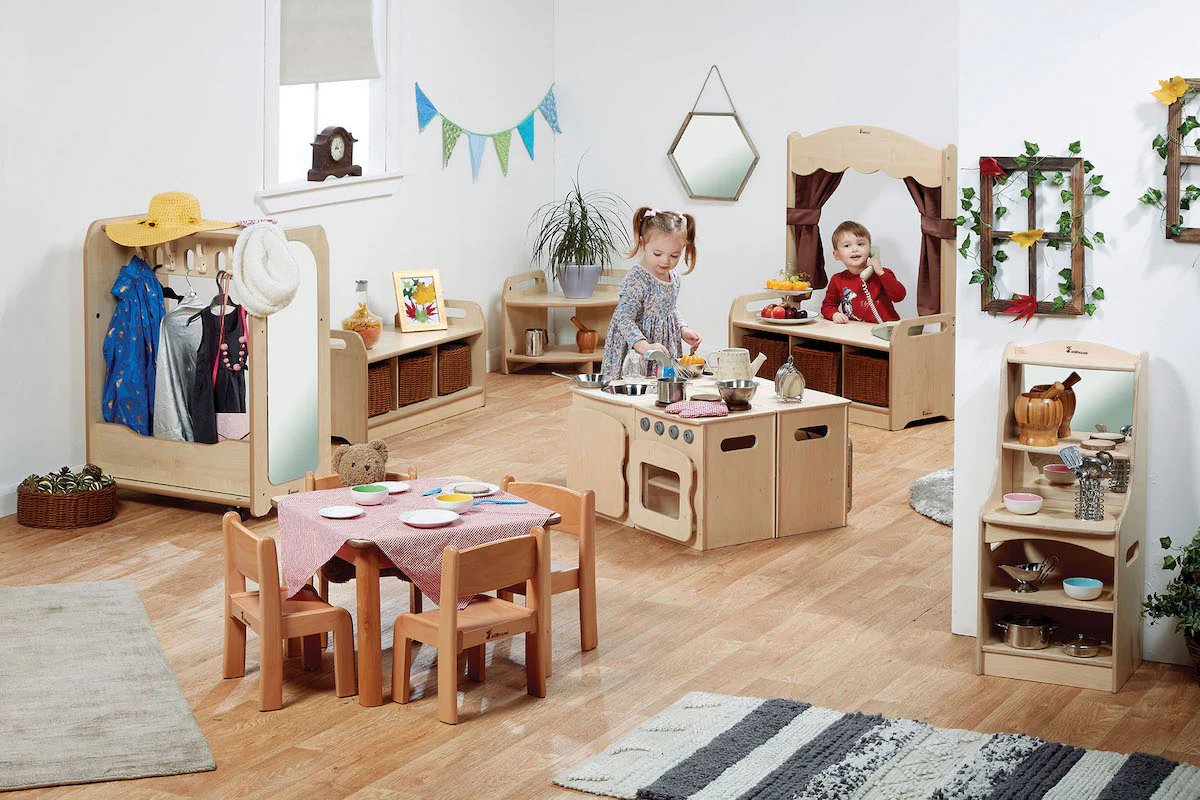 Rollenspiel-Zone für Kinder unter 3 Jahren PT151