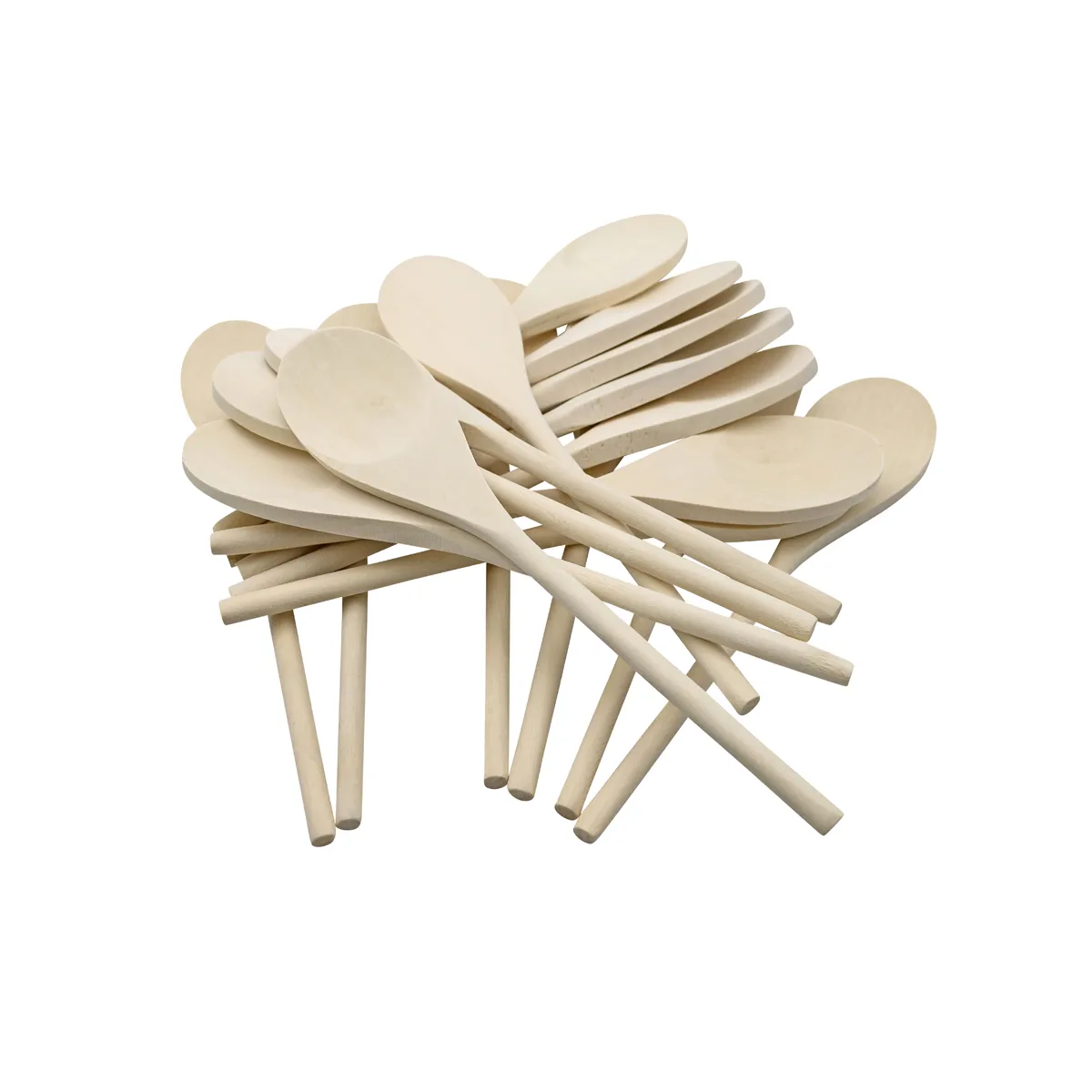 Holzspatel, Schöpfkelle, Spatelset, Einwegspatel, Naturholz, Holzlöffel, Holzspatel, Holzlöffel-Set, Naturholz, Einweglöffel