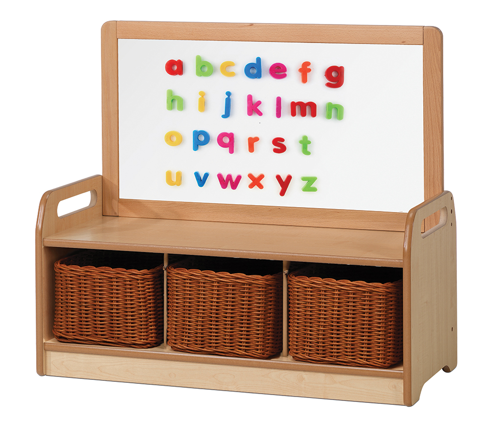 alphabet, learning toy, children furniture, baskets, wooden cabinet, kinderspielzeug, lernboard, alphabet, holzregal, korbcontainer, alphabet, kids furniture, chalkboard, baskets, storage unit