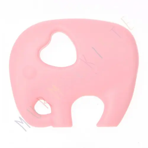Teething ring elephant pink 45 in stock 