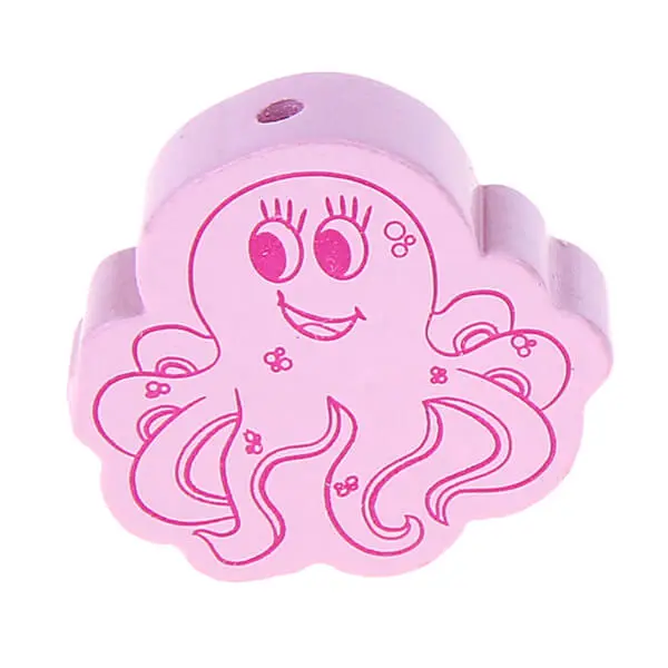 Octopus motif bead pink 813 in stock 