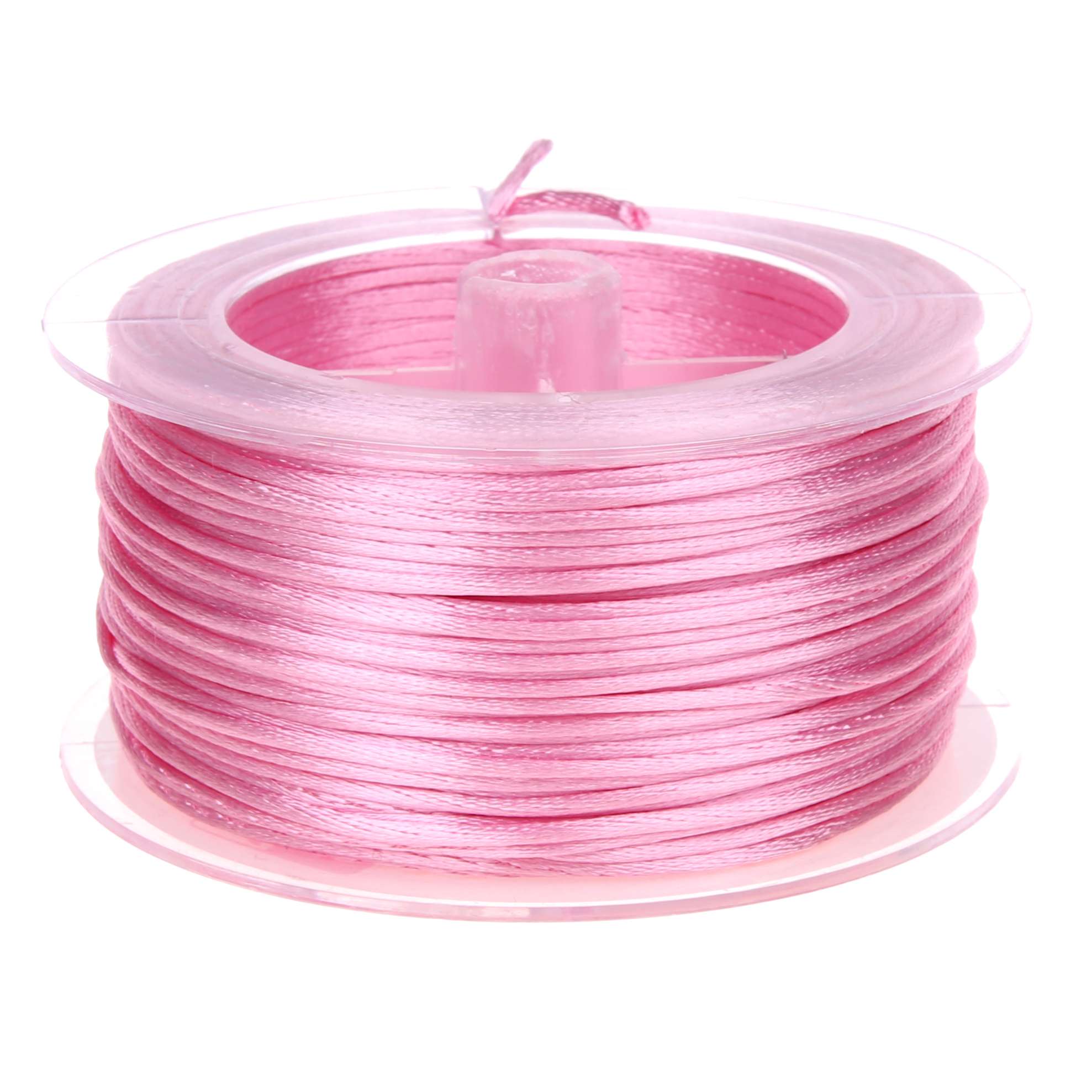 Satin ribbon Ø 1.5 mm - 50 meters pink 8 in stock 