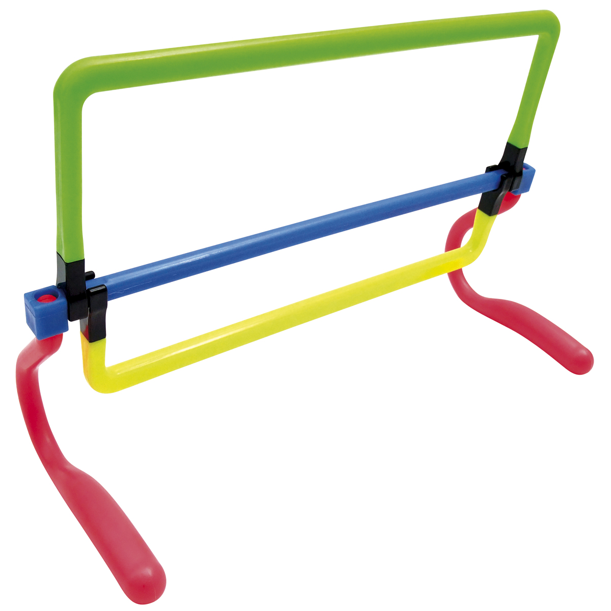 Schnittschutz, Schaumstoffgriff, Kunststoffrahmen, Mehrfarbig, Sicherheitsrahmen