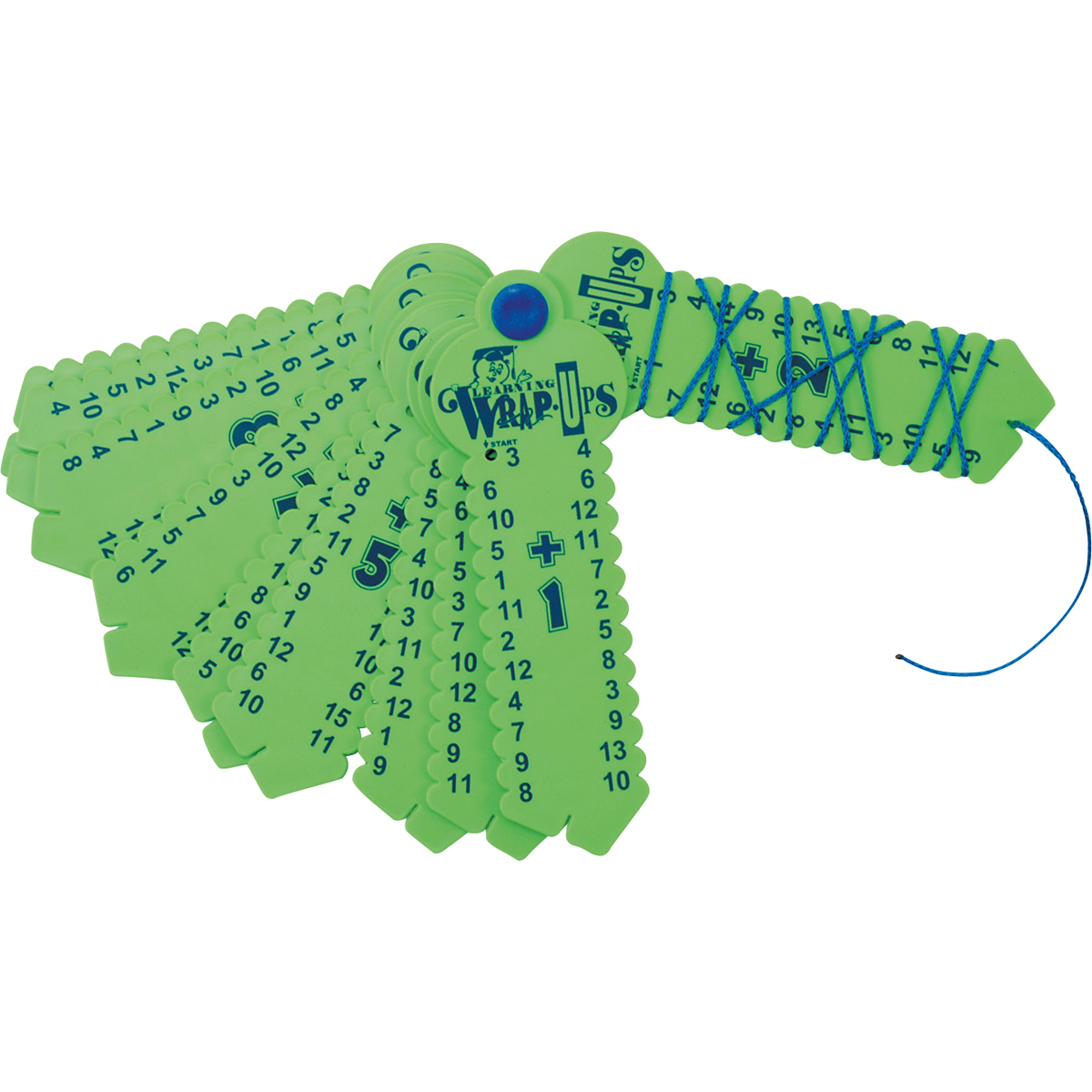 Kartenhalter, Lesezeichen, Gehäkelte Zahlen, Grün, Aufbewahrungsshirt