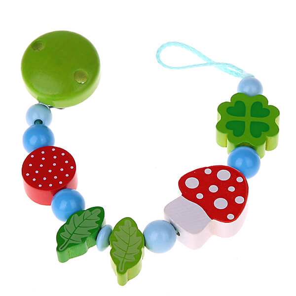 Pacifier chain lucky charm craft kit