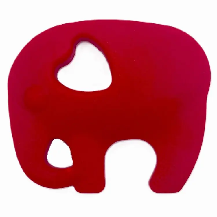 Teething ring elephant red 24 in stock 