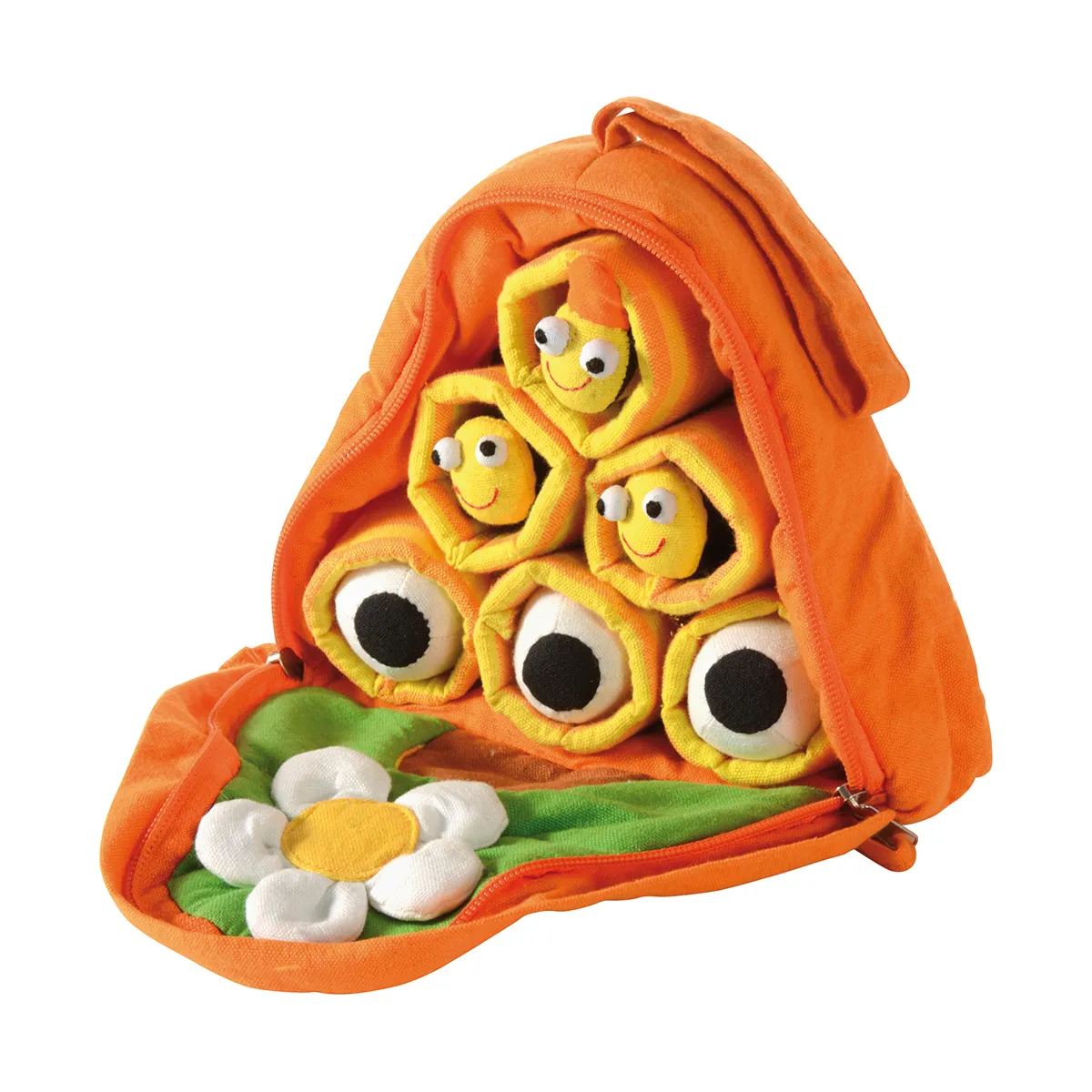 Kinderhandtuch, Gesichtstücher, hohles Muster, orange Farbe, Blumenmatte, Kinder-Set, Handtuch-Set, Waschlappen, Tuch-Rolle, Orangenes Gepäck/Objekt