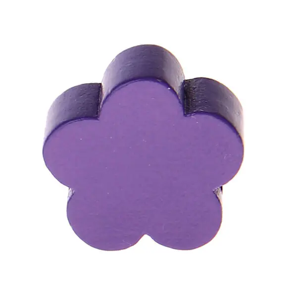 Flower motif bead purple 821 in stock 