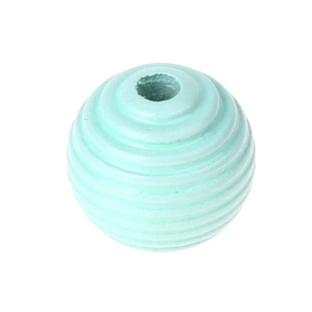 Grooved beads 14mm - 10 pieces mint 87 in stock 