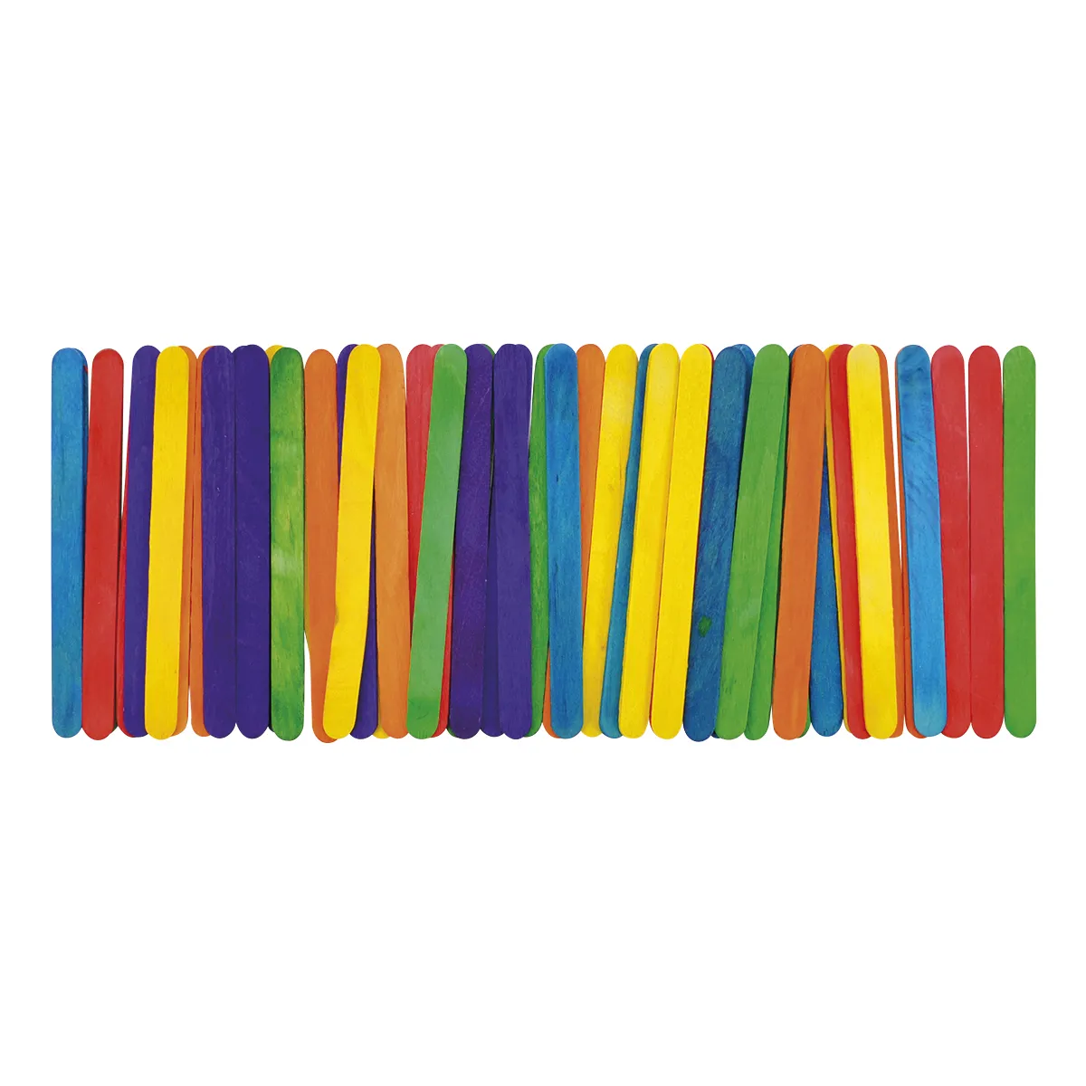 Holzstiele, Schwimmholzstäbchen, Bunte Stäbchen, Farbstäbchen, Kinderspielzeug, Schmuckstickers, Popsicle-Sticks, Holzstabchen, Bunt, Kinder-Set