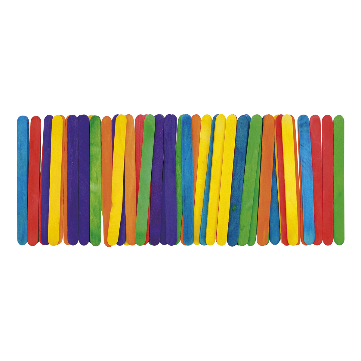 Holzstiele, Schwimmholzstäbchen, Bunte Stäbchen, Farbstäbchen, Kinderspielzeug