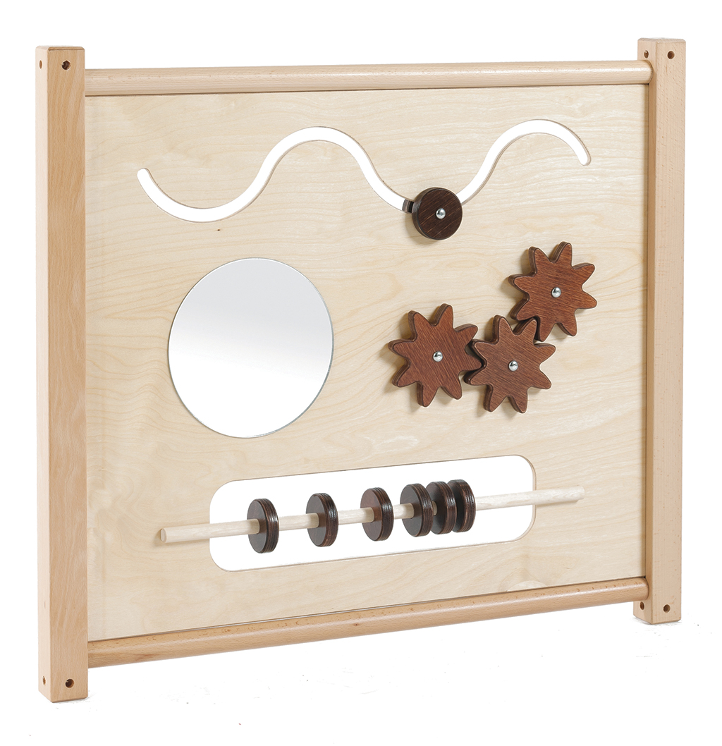 Holzpuzzle, Klemmspiel, Würfelrad, Spiegel, Sprossenriegel, Holzspielzeug, Wackelplatte, Sandkasten, Holzlabyrinth, Motorikspielzeug