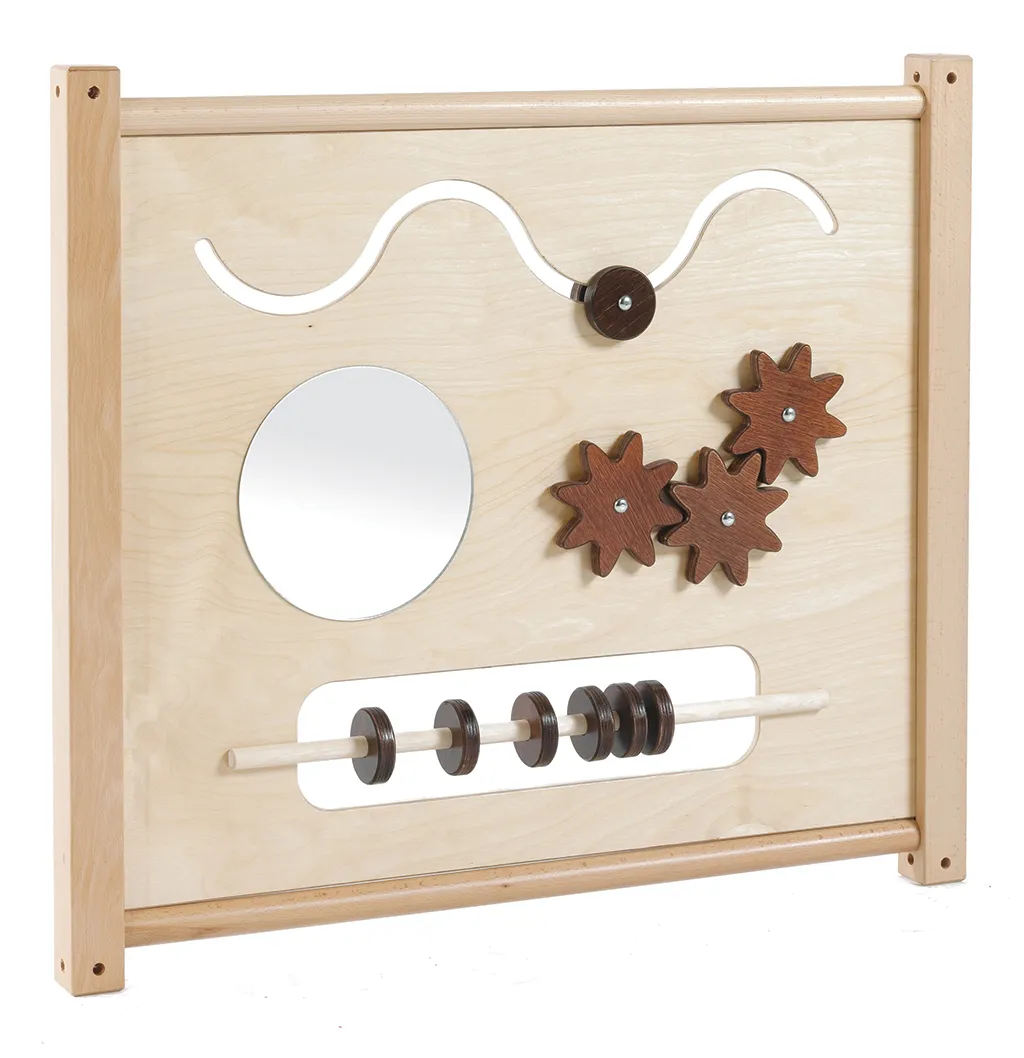 Holzpuzzle, Klemmspiel, Würfelrad, Spiegel, Sprossenriegel, Holzspielzeug, Wackelplatte, Sandkasten, Holzlabyrinth, Motorikspielzeug