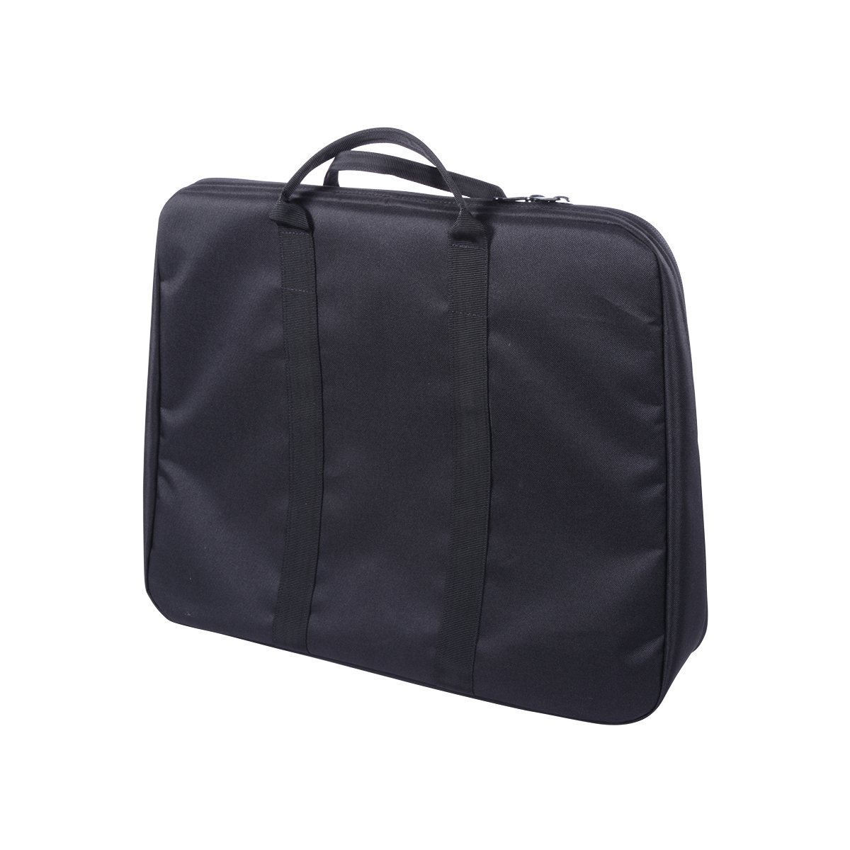 Laptoptasche, Schultertasche, Nylon, Schwarz, Tragegriff