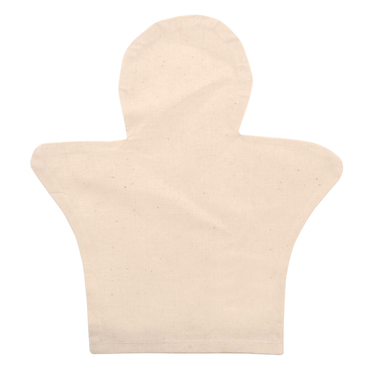 T-Shirt Puppe, Beige, Baumwolle, Unisex, Hoodie-Form