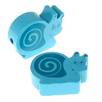 Motif bead snail light turquoise 761 in stock 