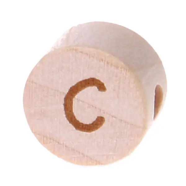 Letter beads disk laser engraving Ø 11 mm C 288 in stock 