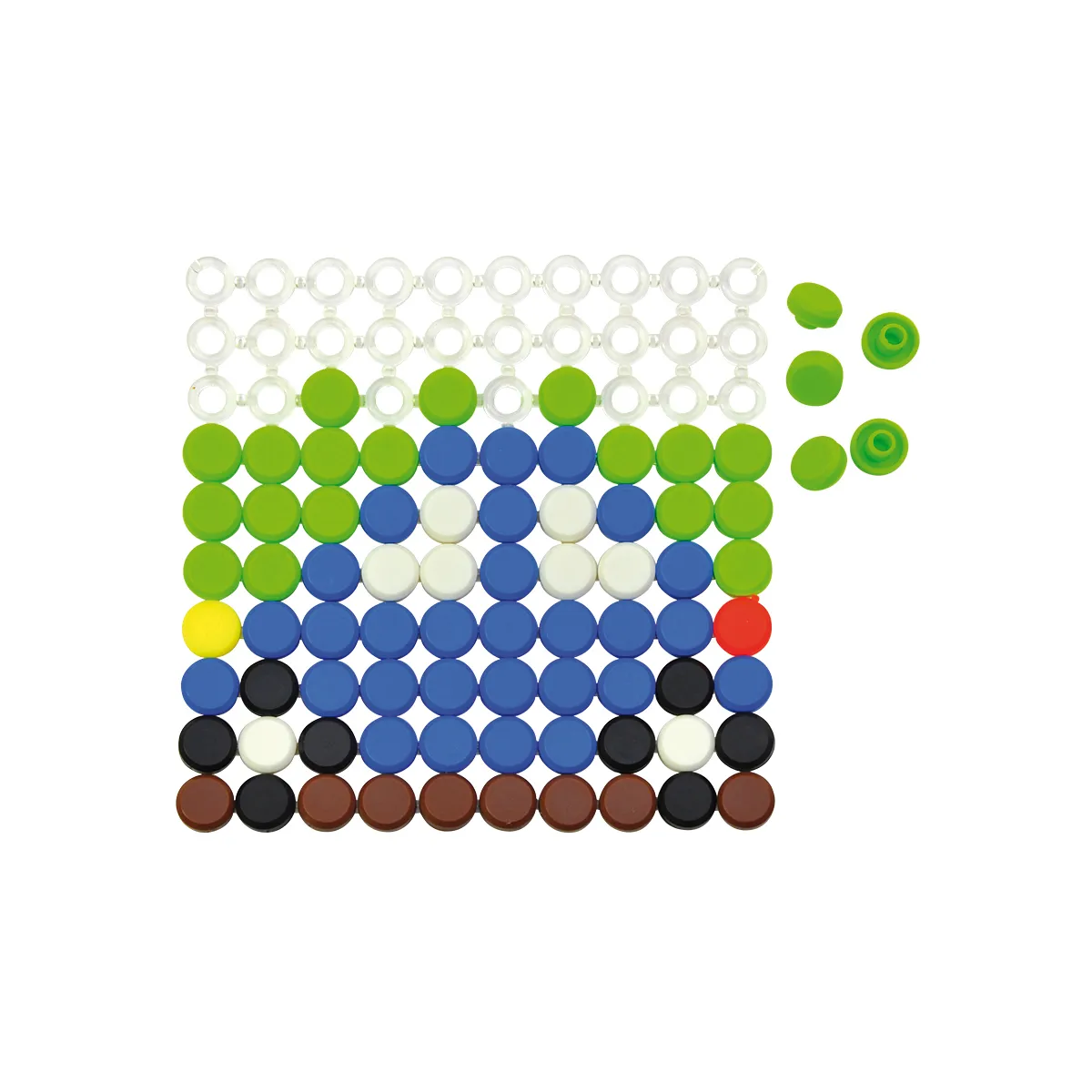 perler beads, Mosaik, Spielbrett, bunte Punkte, BauSpielzeug, perlenpanel, pixelboard, bunte runde panele, bausatz, muster giessen