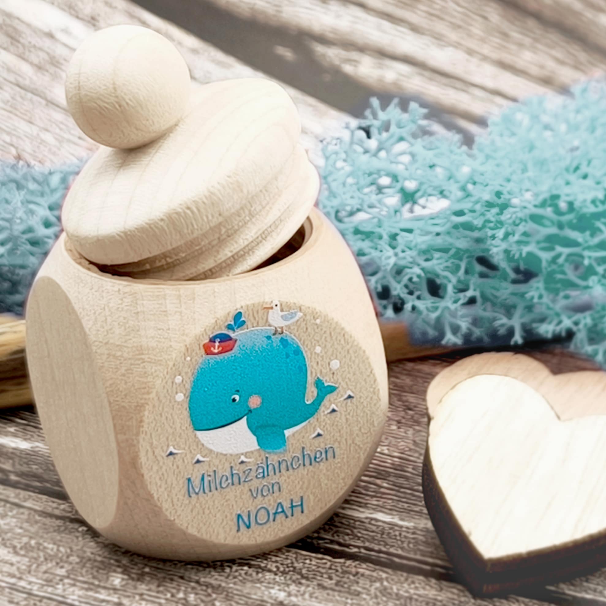 Personalized milk tooth box tooth fairy with desired name