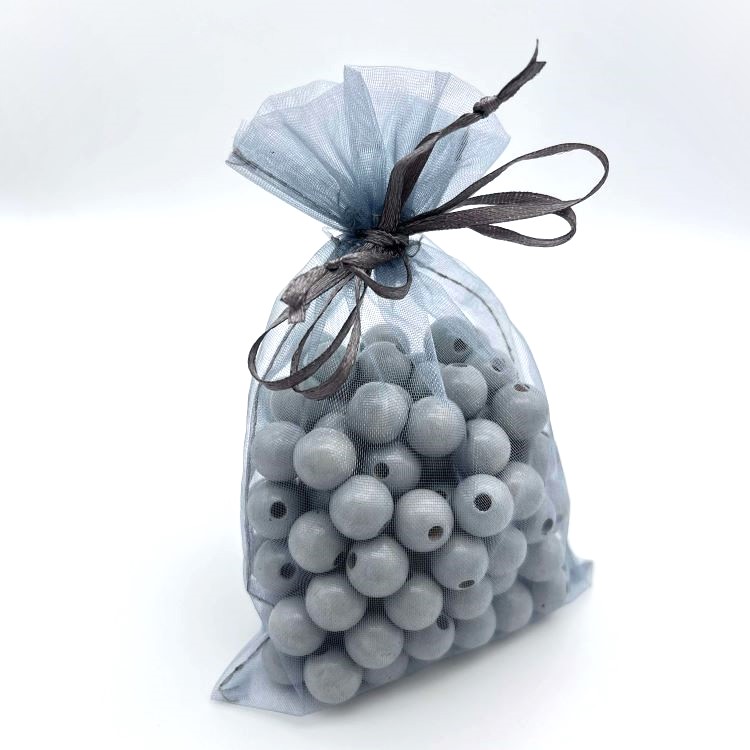 Organza bag gray 7 in stock 