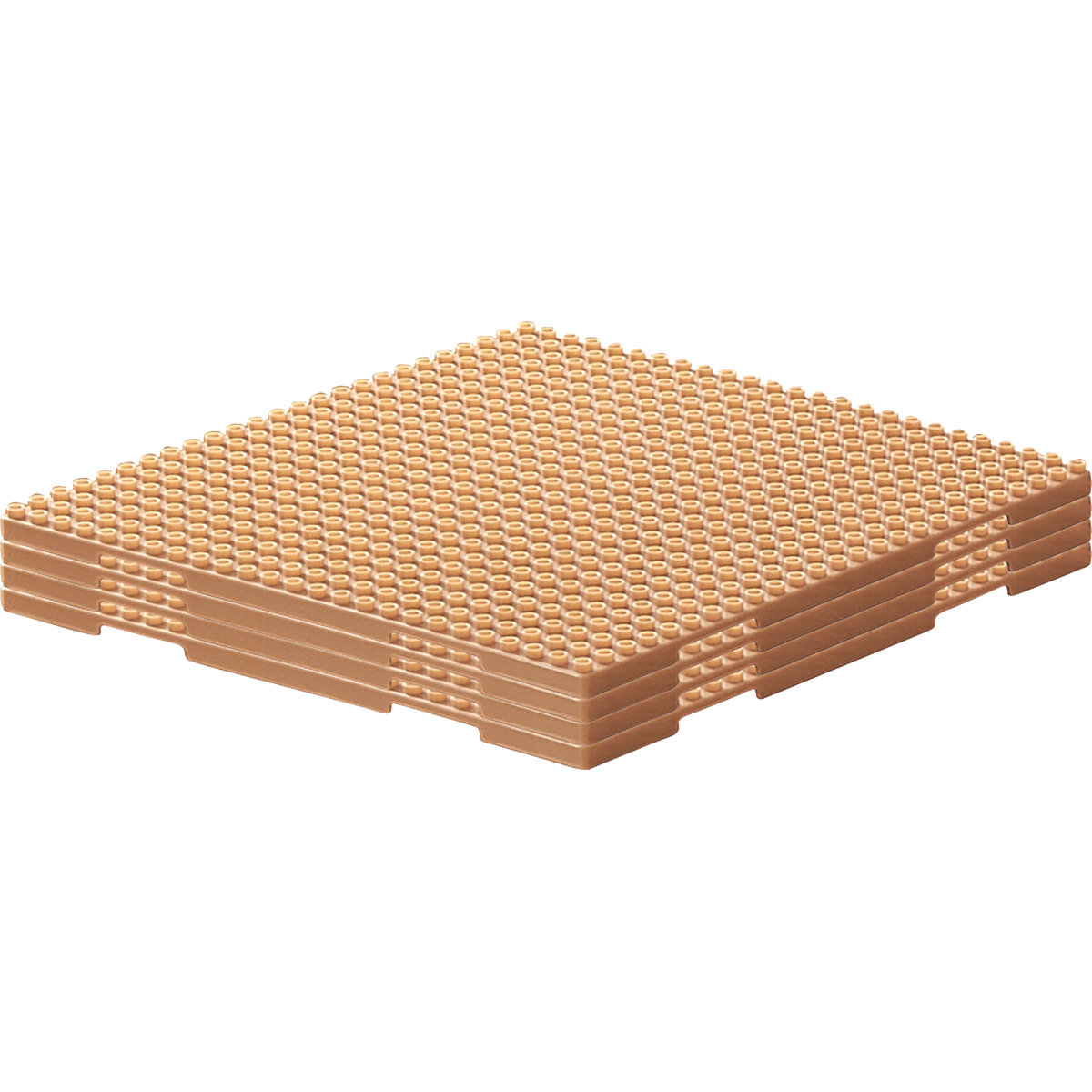 Lego plate, Brick plate, Construction tile, Baseplate, Tan color, Kachel, Kunststoffplatten, Steckkacheln, Platte, Lego-ähnlich