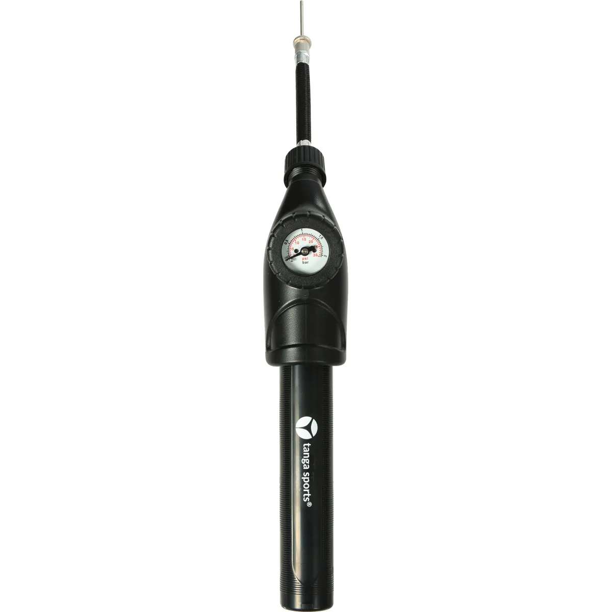 Druckluftpumpe, Manometer, Sicherheitsdruck, Sichtbar, Schwarz, Drucksprayer, Druckmessgerät, Luftpumpe, Siphonpumpe, Verlängerter Griff