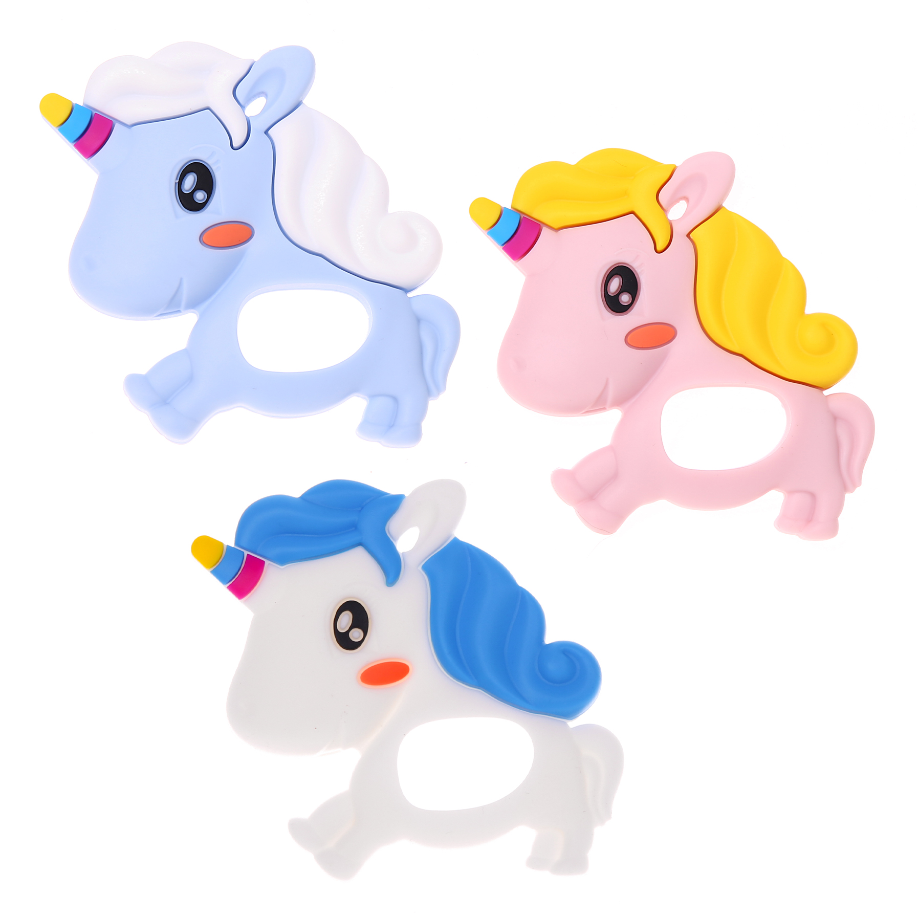 Unicorn teething ring