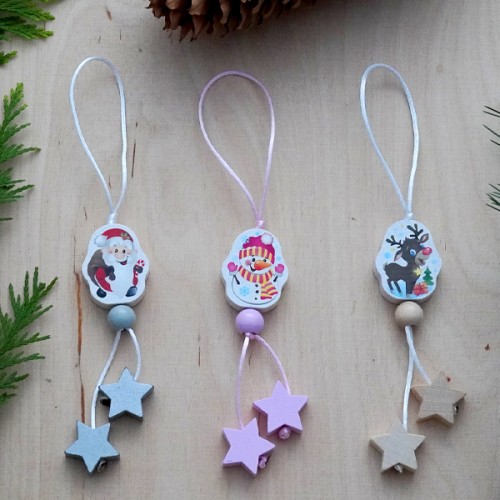 Bastelanleitungen für Weihnachtsanhänger