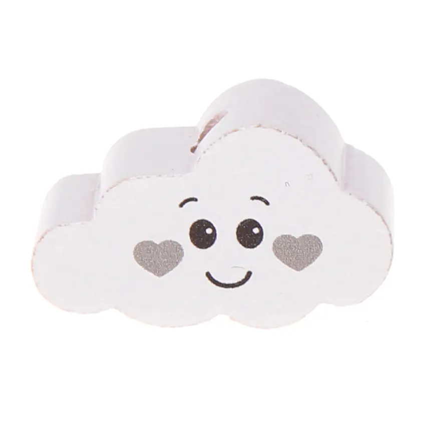 Motif bead cloud face white-light gray 19 in stock 