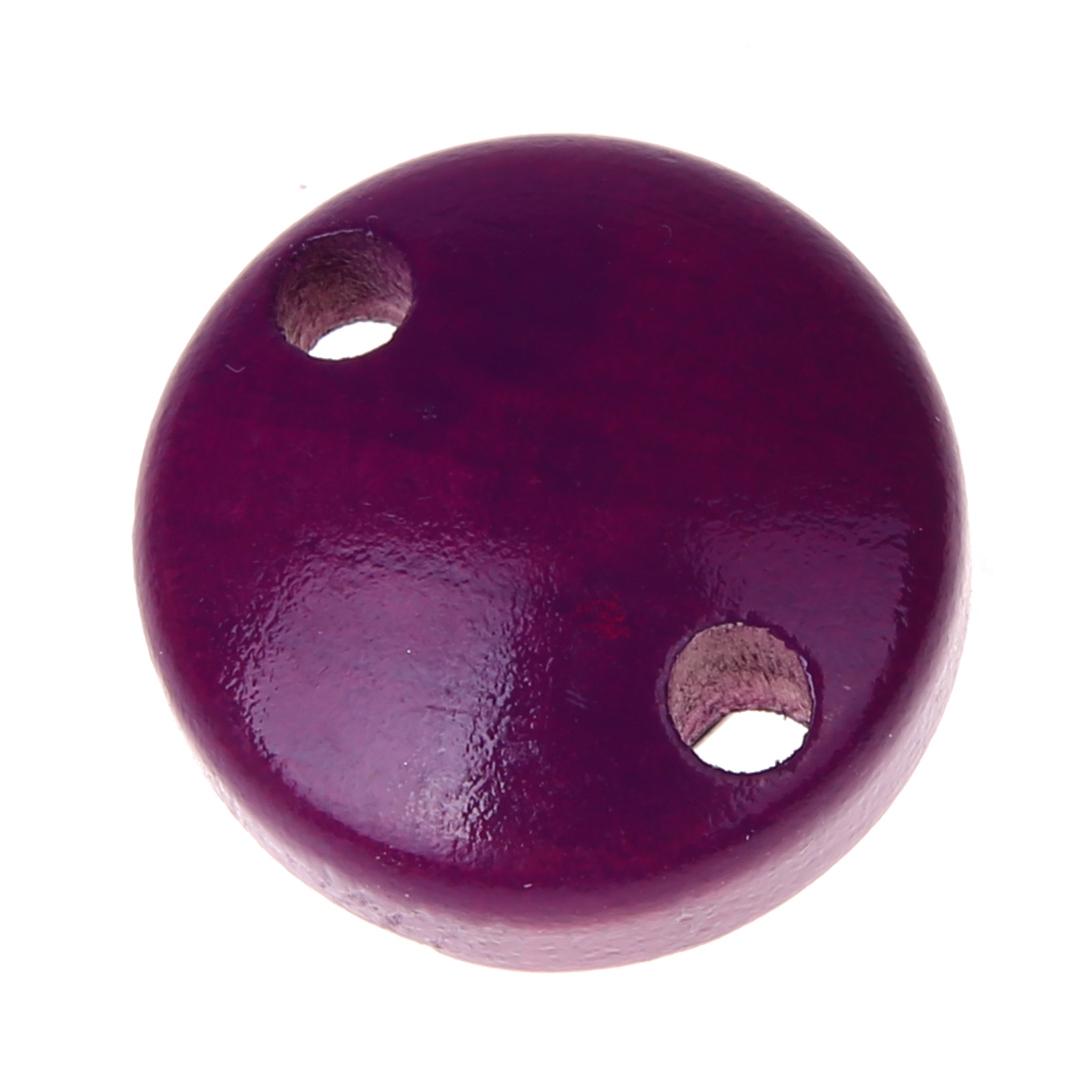 Pacifier clip mini / wooden clip Ø30mm purple 761 in stock 