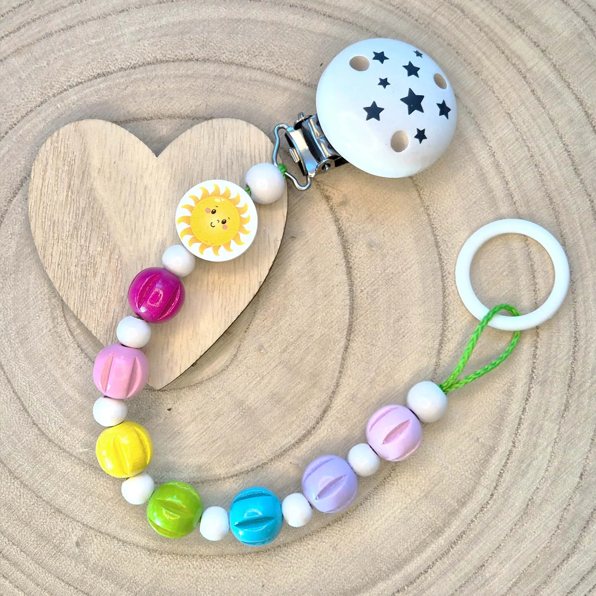 Schnullerkette "Sunny" • Bastelset
