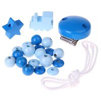 Blue pacifier chain craft kit II