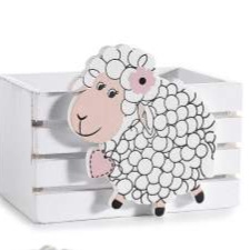 Easter basket white 14 in stock 