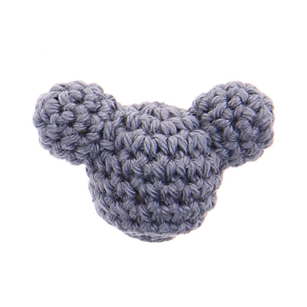 Crochet mouse gray 207 in stock 