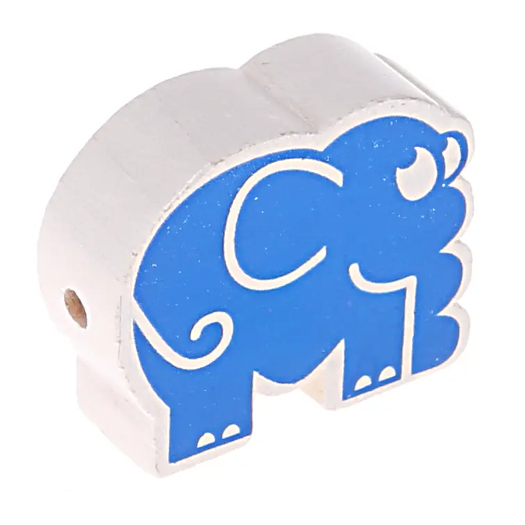 Motivperle Elefant mittelblau 359 auf Lager